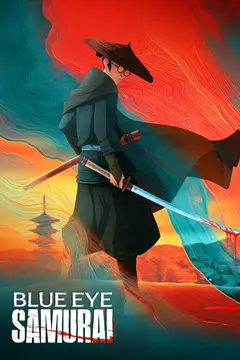 Blue Eye Samurai poster
