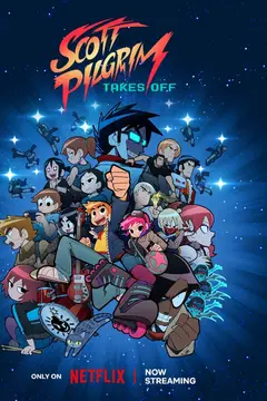 Scott Pilgrim Takes Off poster
